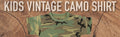 Kids Vintage Camo T-Shirt - Tactical Choice Plus