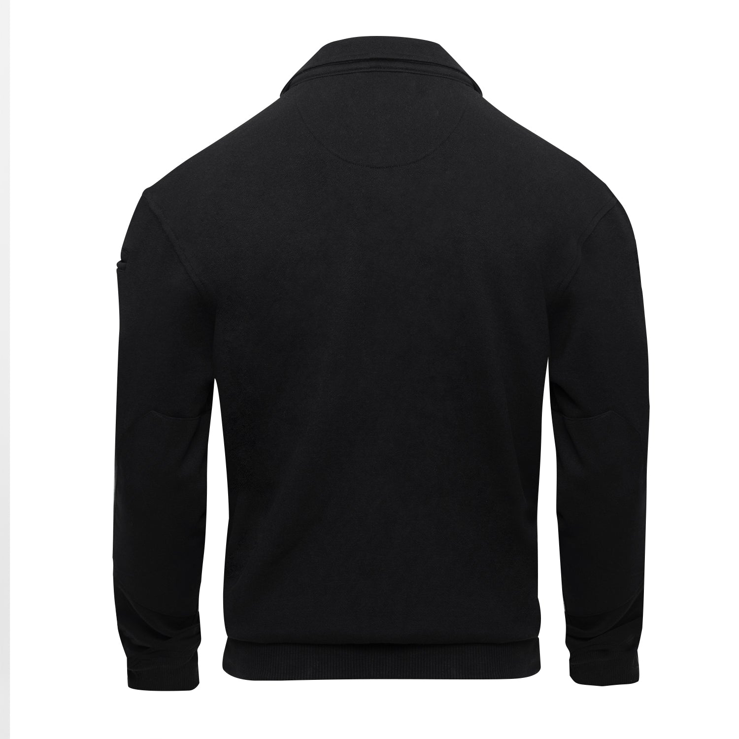 Rothco Security 1/4 Zip Job Shirt - Black - Tactical Choice Plus