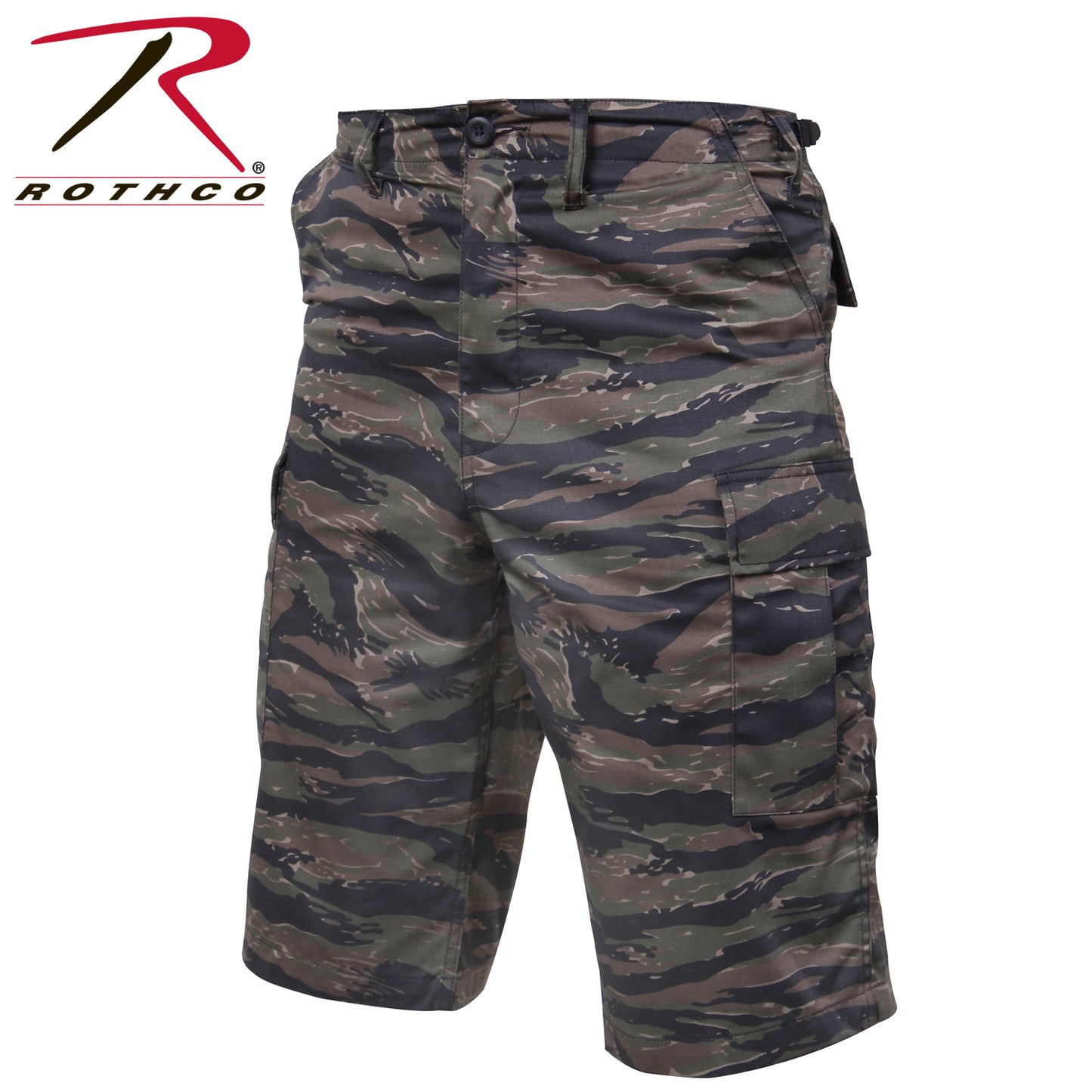 Long Length Camo BDU Shorts