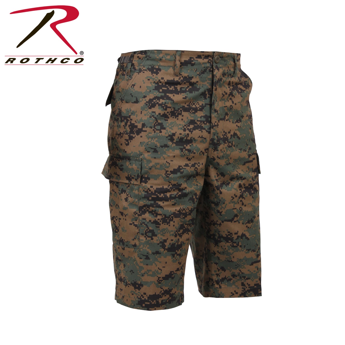 Long Length Camo BDU Shorts