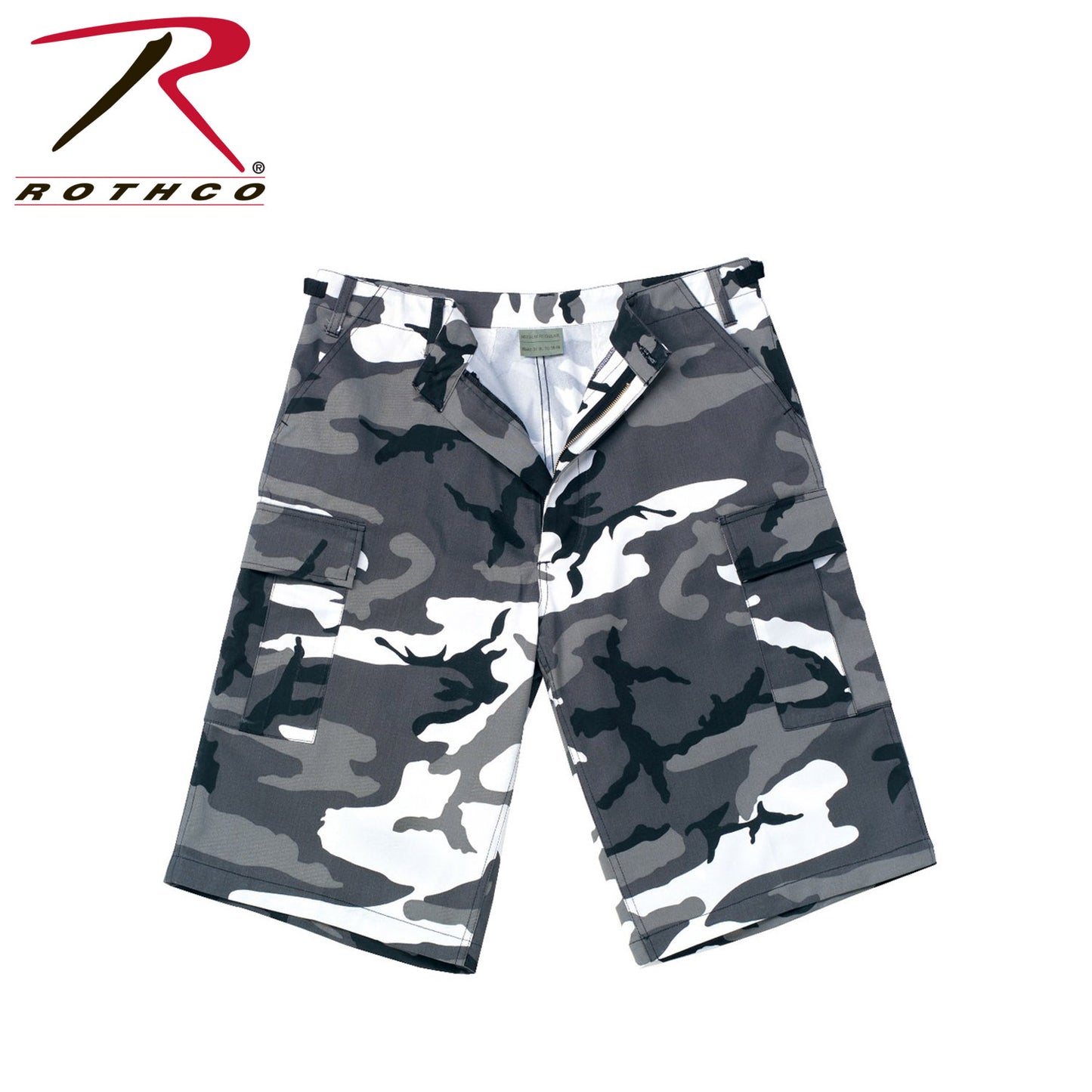 Long Length Camo BDU Shorts