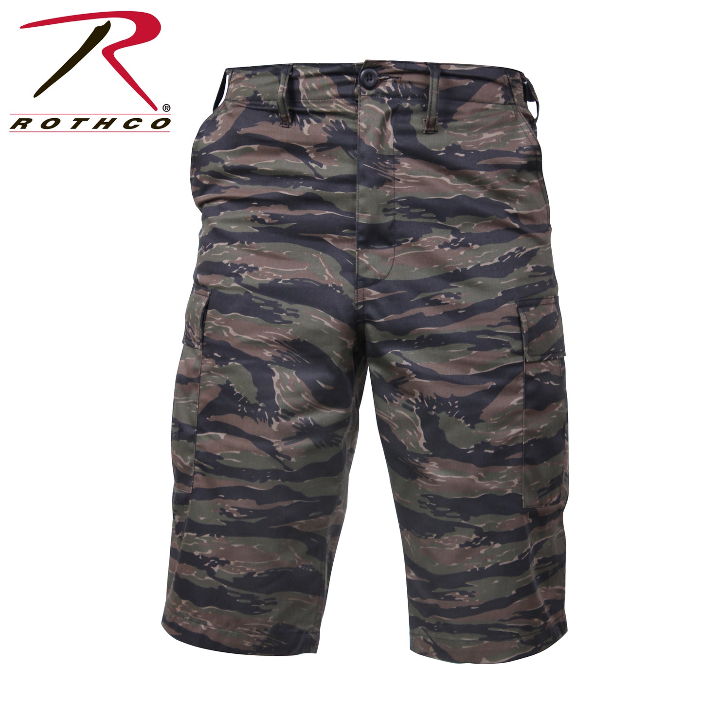 Long Length Camo BDU Shorts
