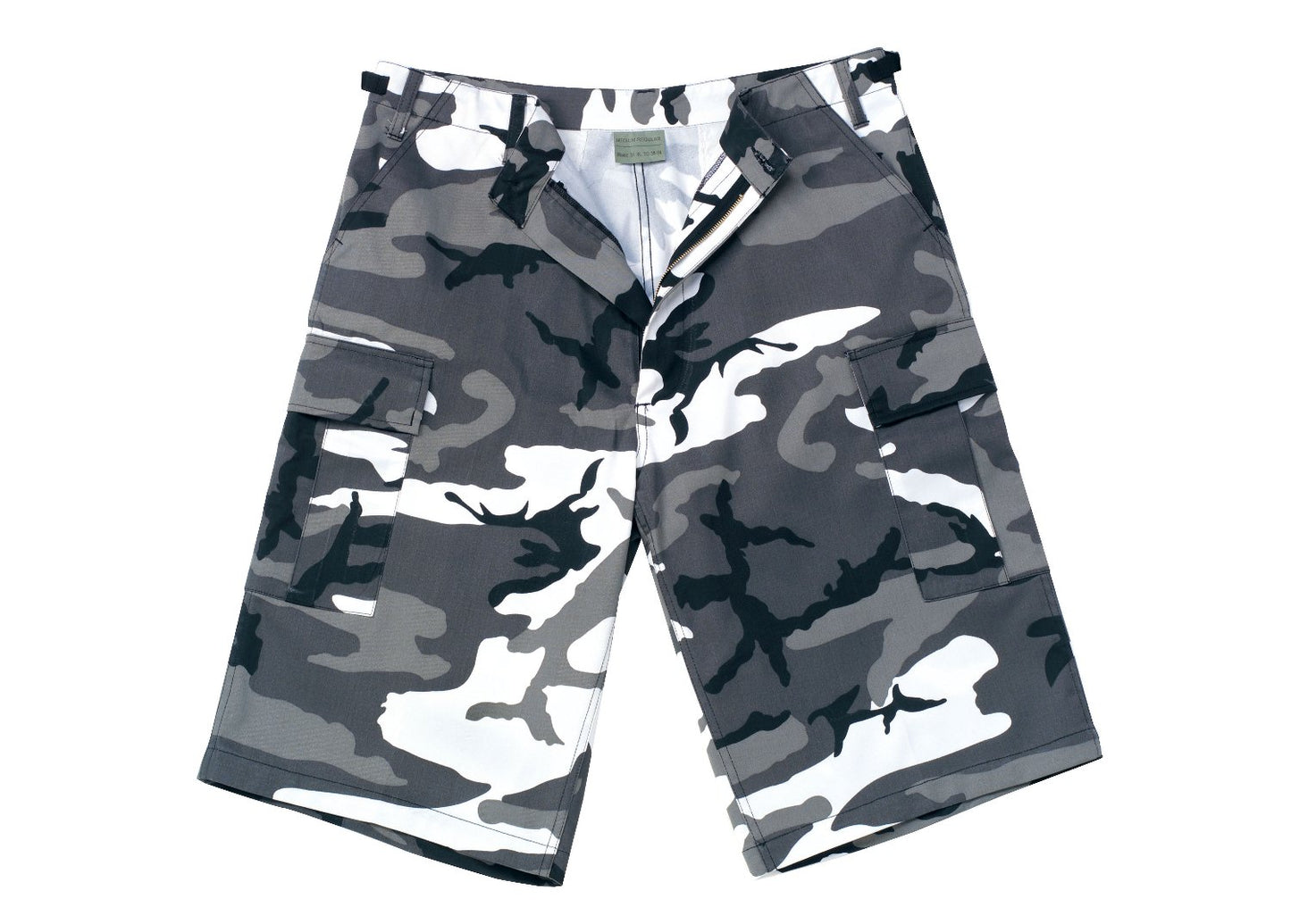 Long Length Camo BDU Shorts