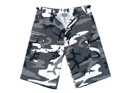 Long Length Camo BDU Shorts
