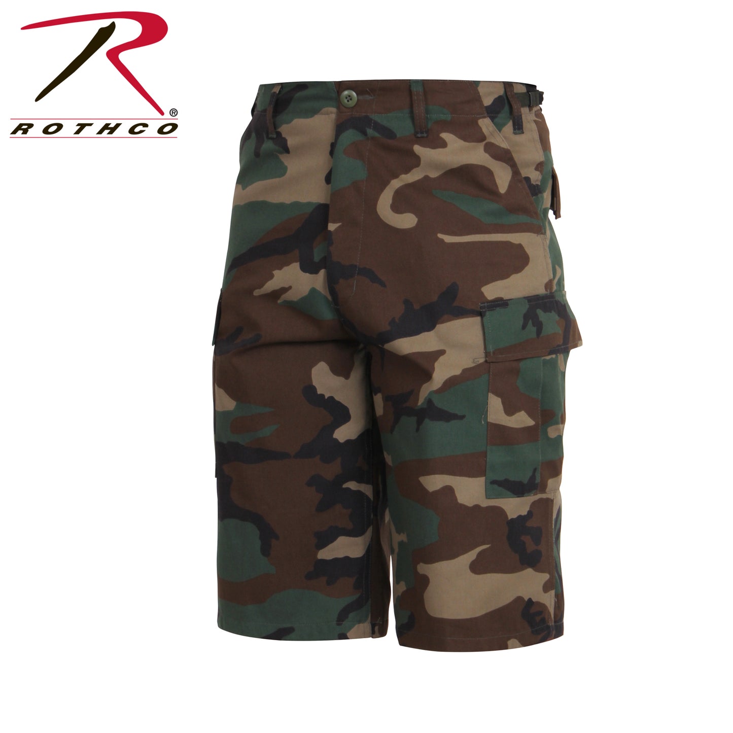 Long Length Camo BDU Shorts