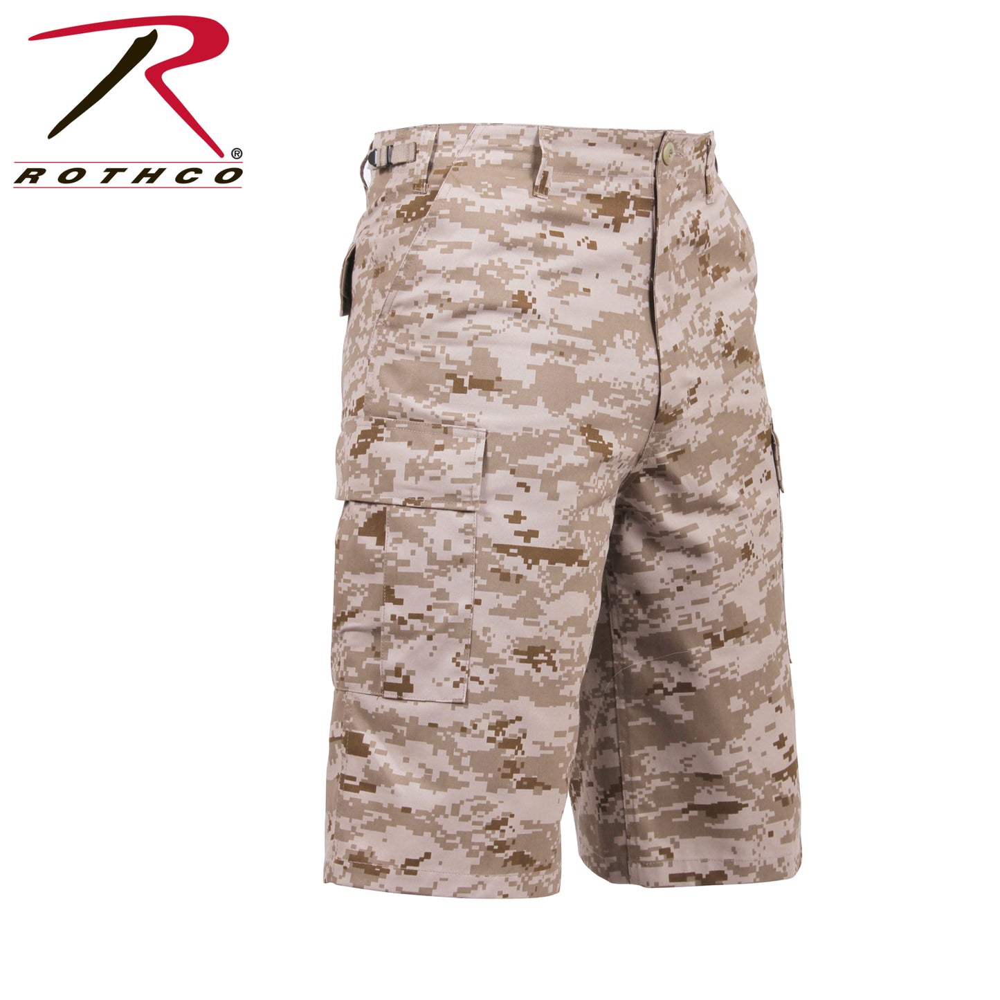 Long Length Camo BDU Shorts