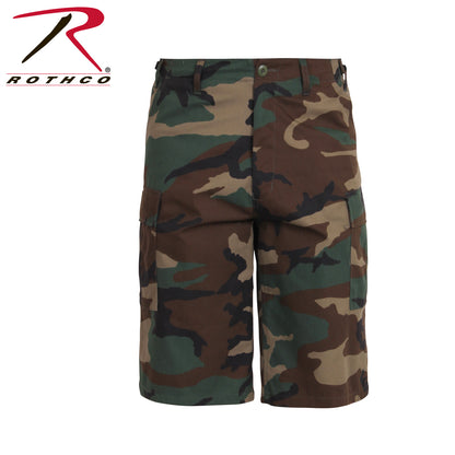 Long Length Camo BDU Shorts