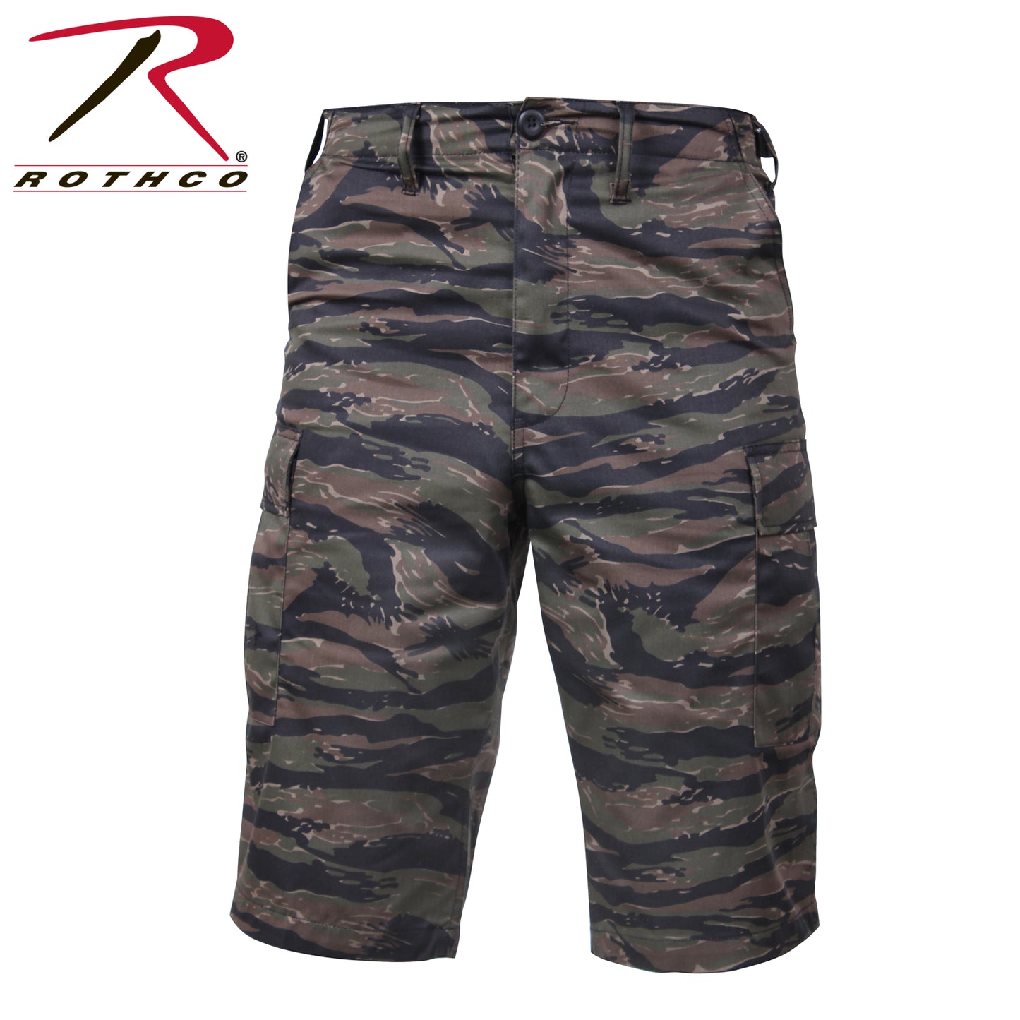 Long Length Camo BDU Shorts