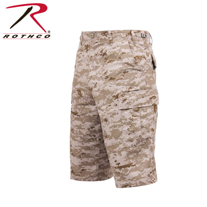 Long Length Camo BDU Shorts