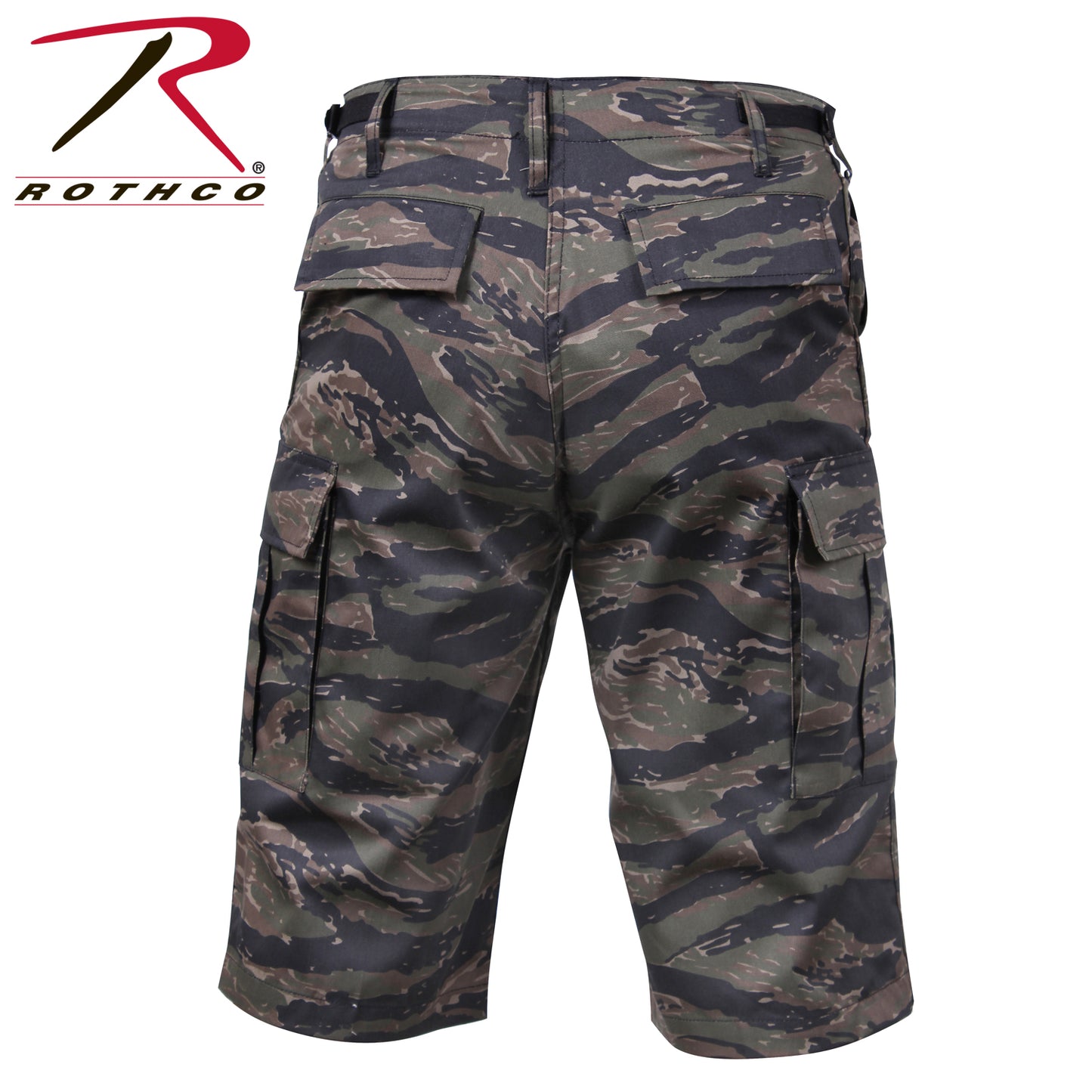 Long Length Camo BDU Shorts