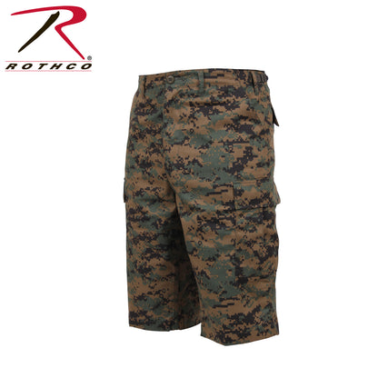 Long Length Camo BDU Shorts