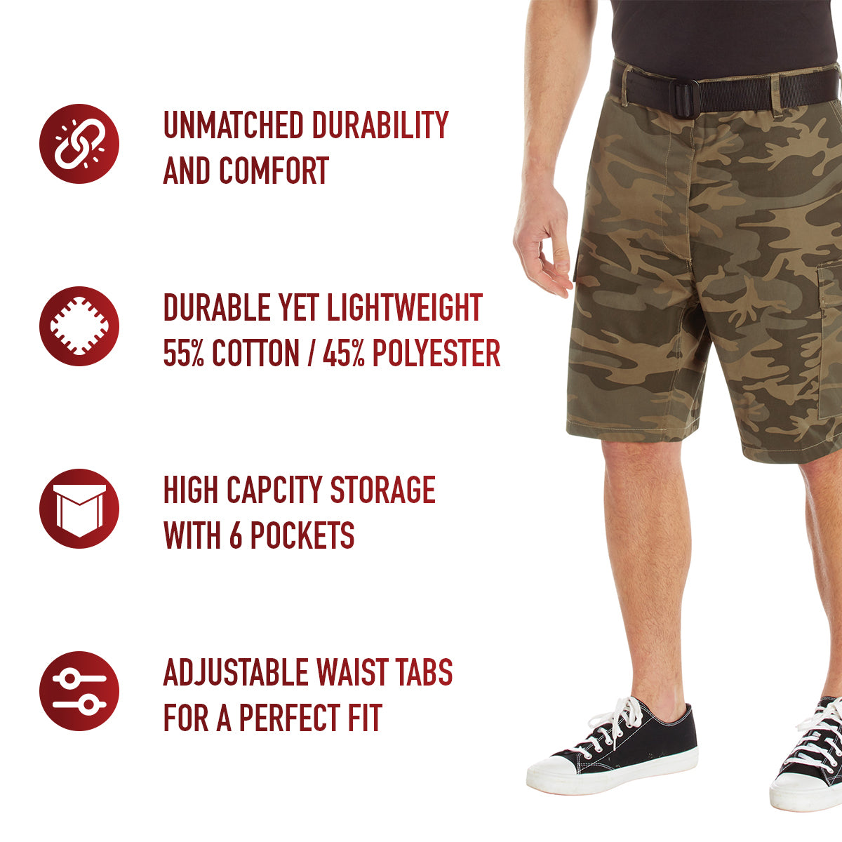 Camo BDU Shorts