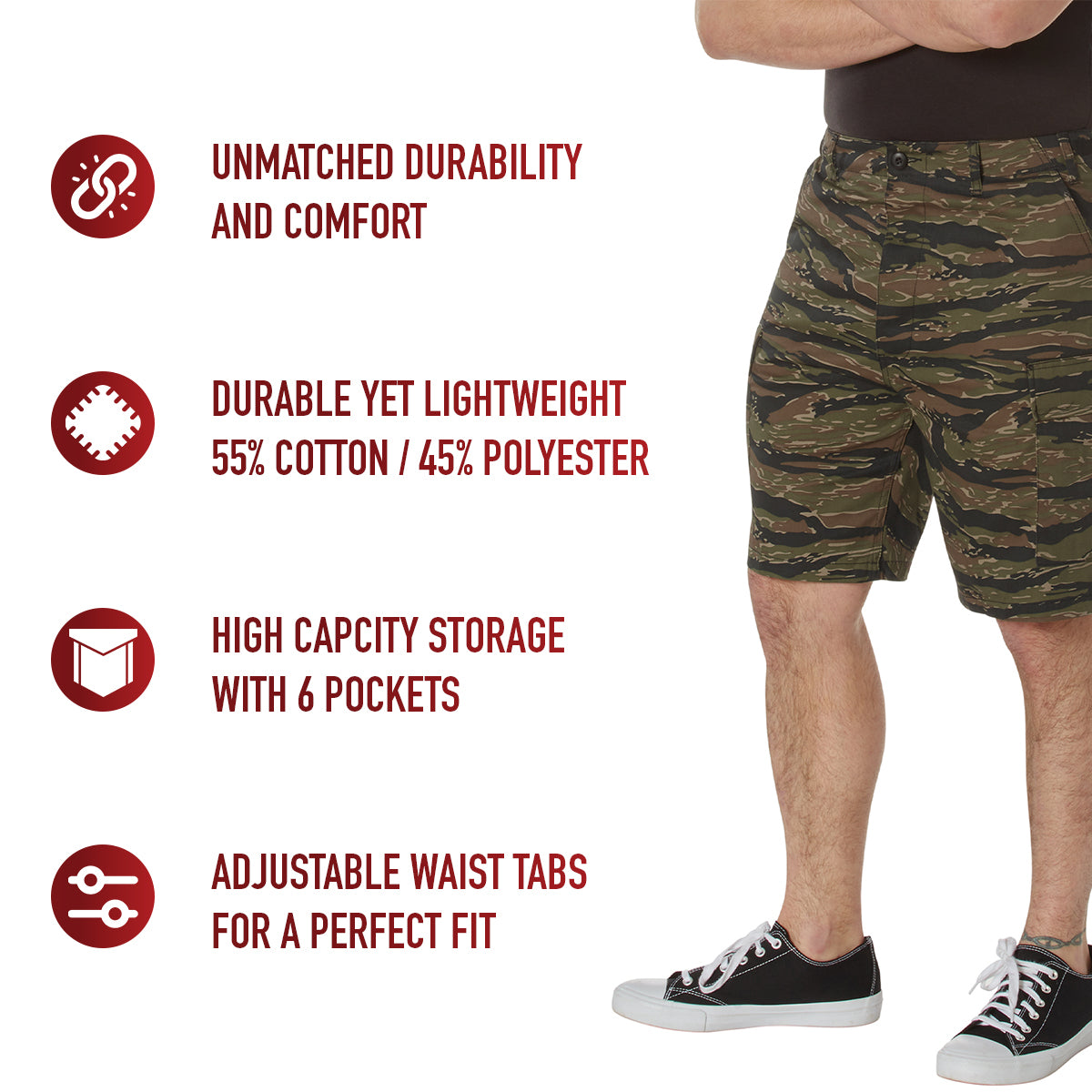 Camo BDU Shorts