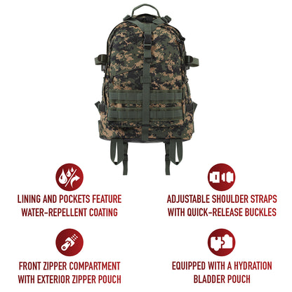 Large Camo Transport Pack