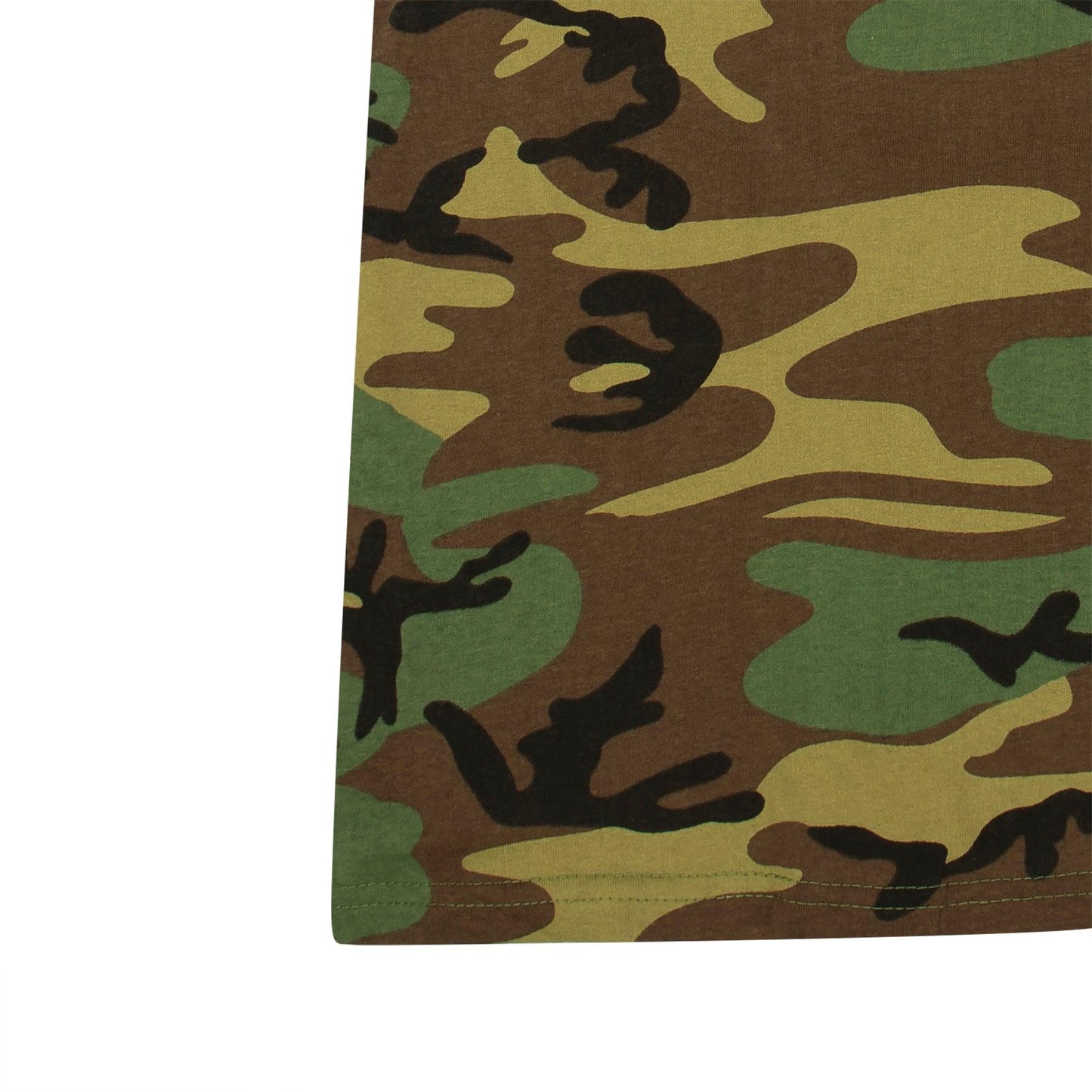 Kids Woodland Camo Heavyweight T-Shirt - Tactical Choice Plus