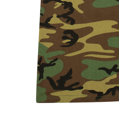Kids Woodland Camo Heavyweight T-Shirt - Tactical Choice Plus