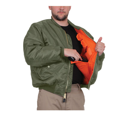Concealed Carry MA-1 Flight Jacket