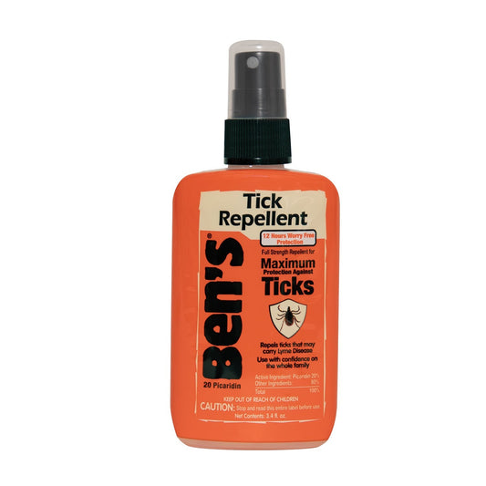 Ben's Tick Repellent With Picaridin - 3.4 Oz. - Tactical Choice Plus