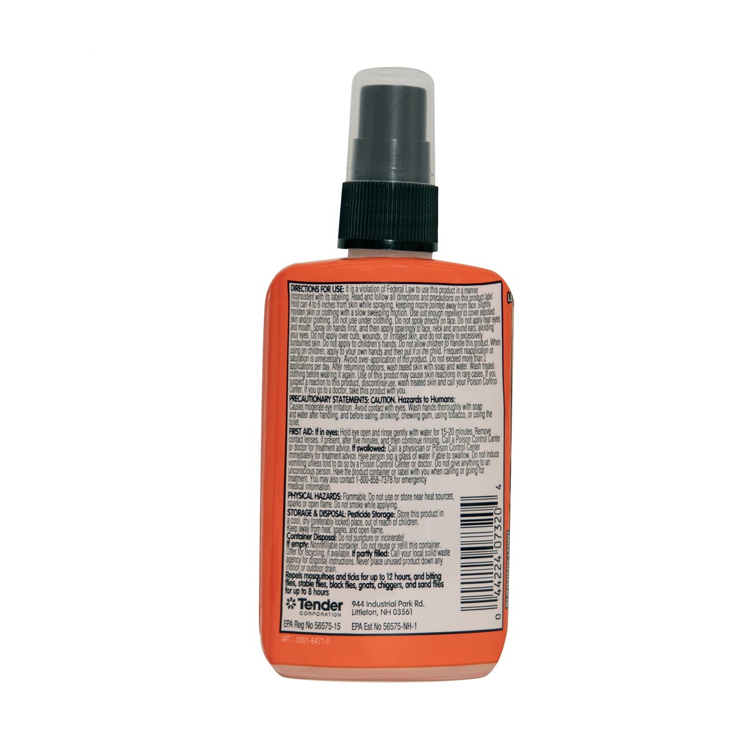 Ben's Tick Repellent With Picaridin - 3.4 Oz. - Tactical Choice Plus