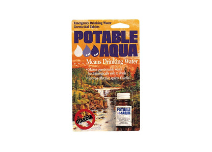 Potable Aqua Water Purification Tablets - Tactical Choice Plus