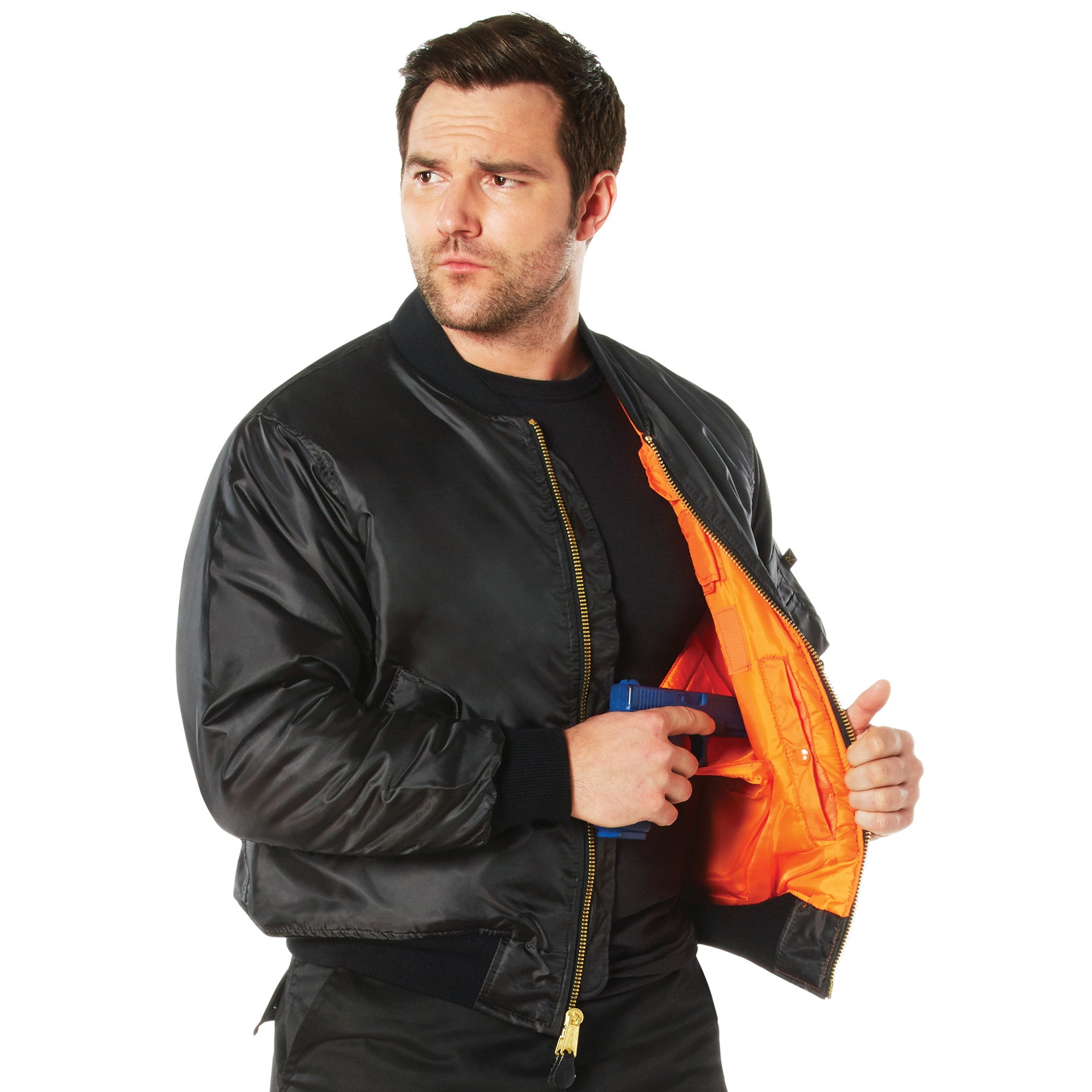 Concealed Carry MA-1 Flight Jacket - Tactical Choice Plus