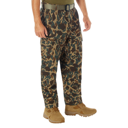 Color Camo Tactical BDU Pants
