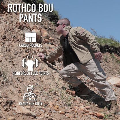 Color Camo Tactical BDU Pants