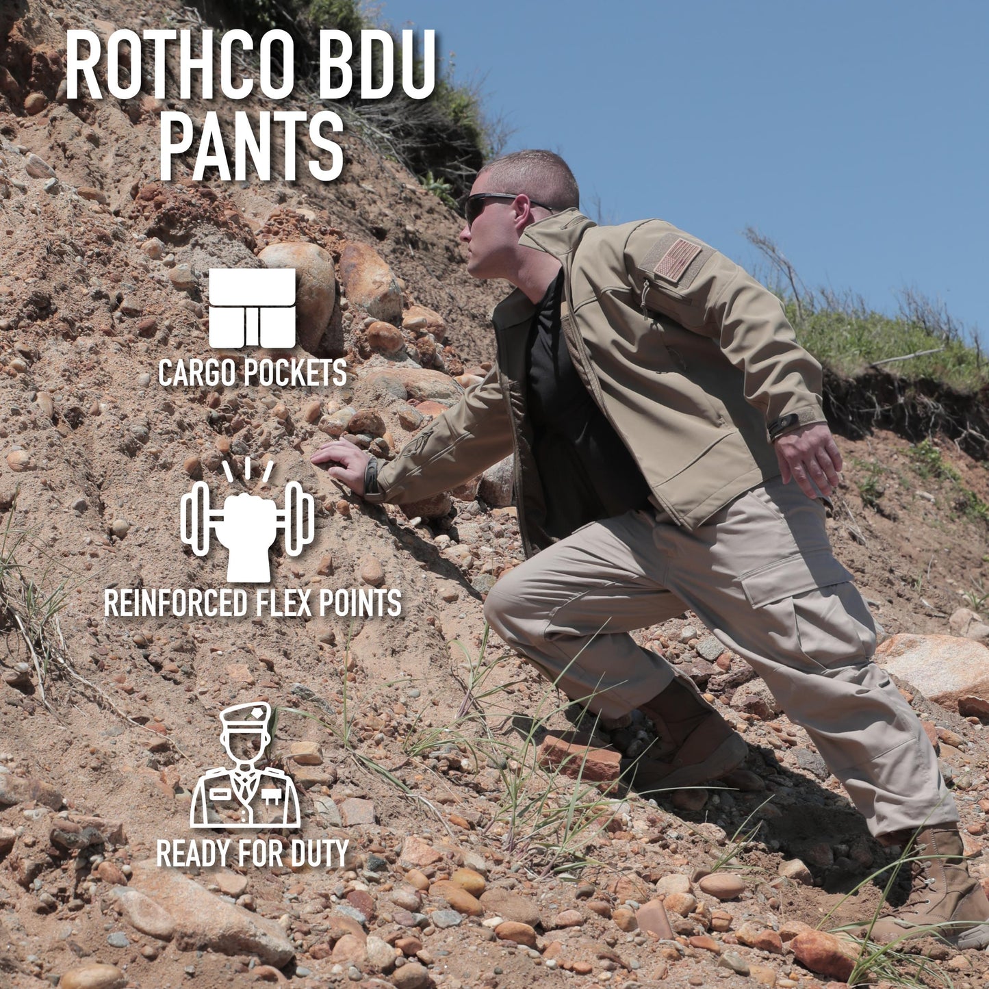 Color Camo Tactical BDU Pants