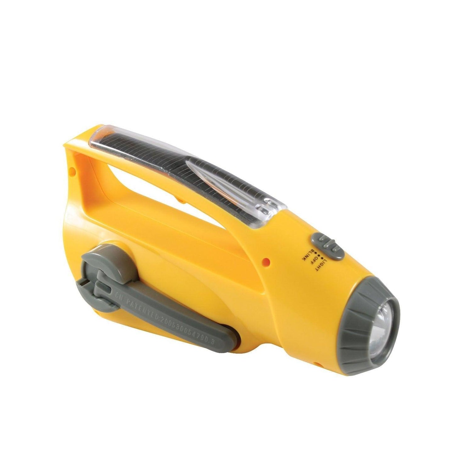 Solar/Wind Up Flashlight with Radio - Tactical Choice Plus