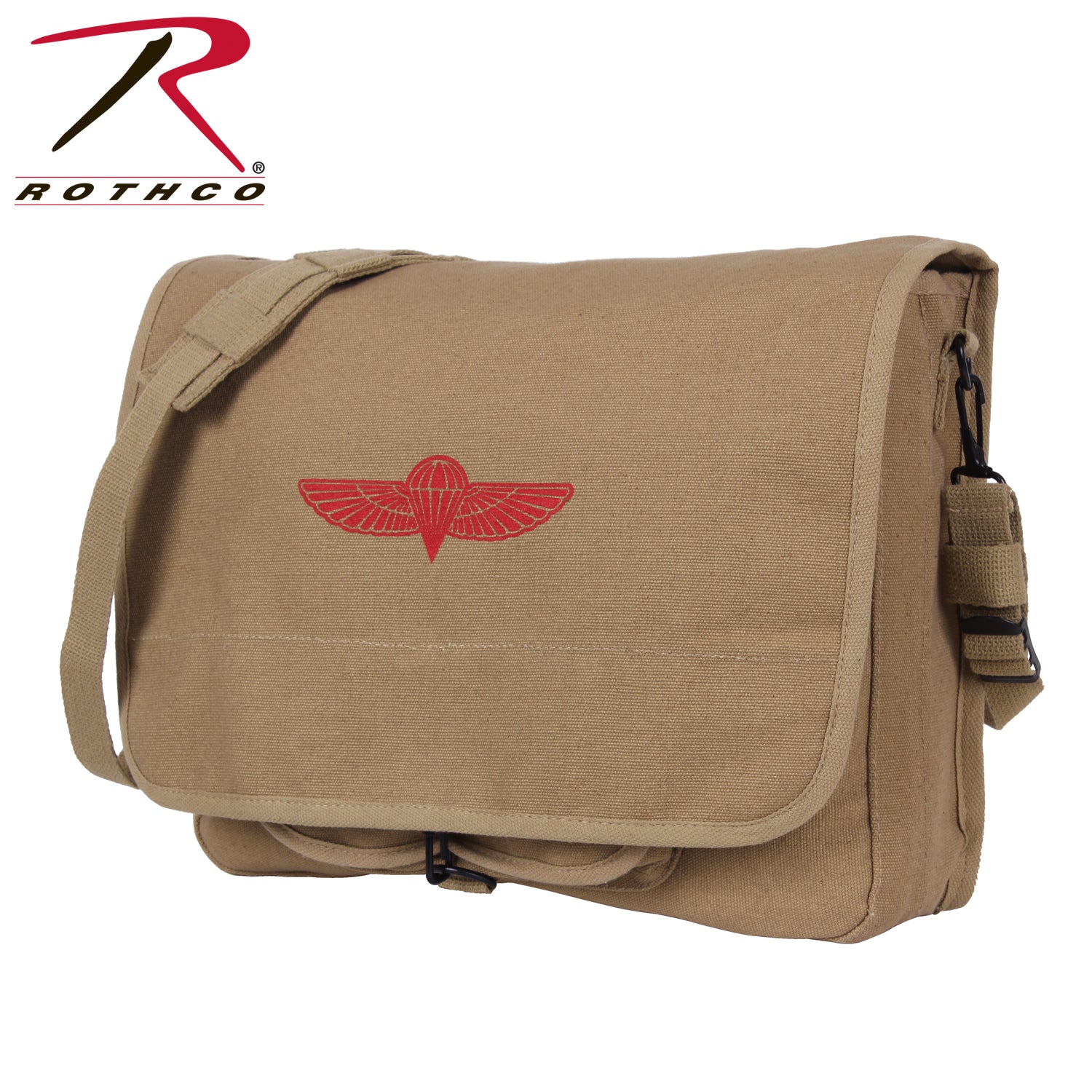 Rothco Canvas Israeli Paratrooper Bag - Tactical Choice Plus