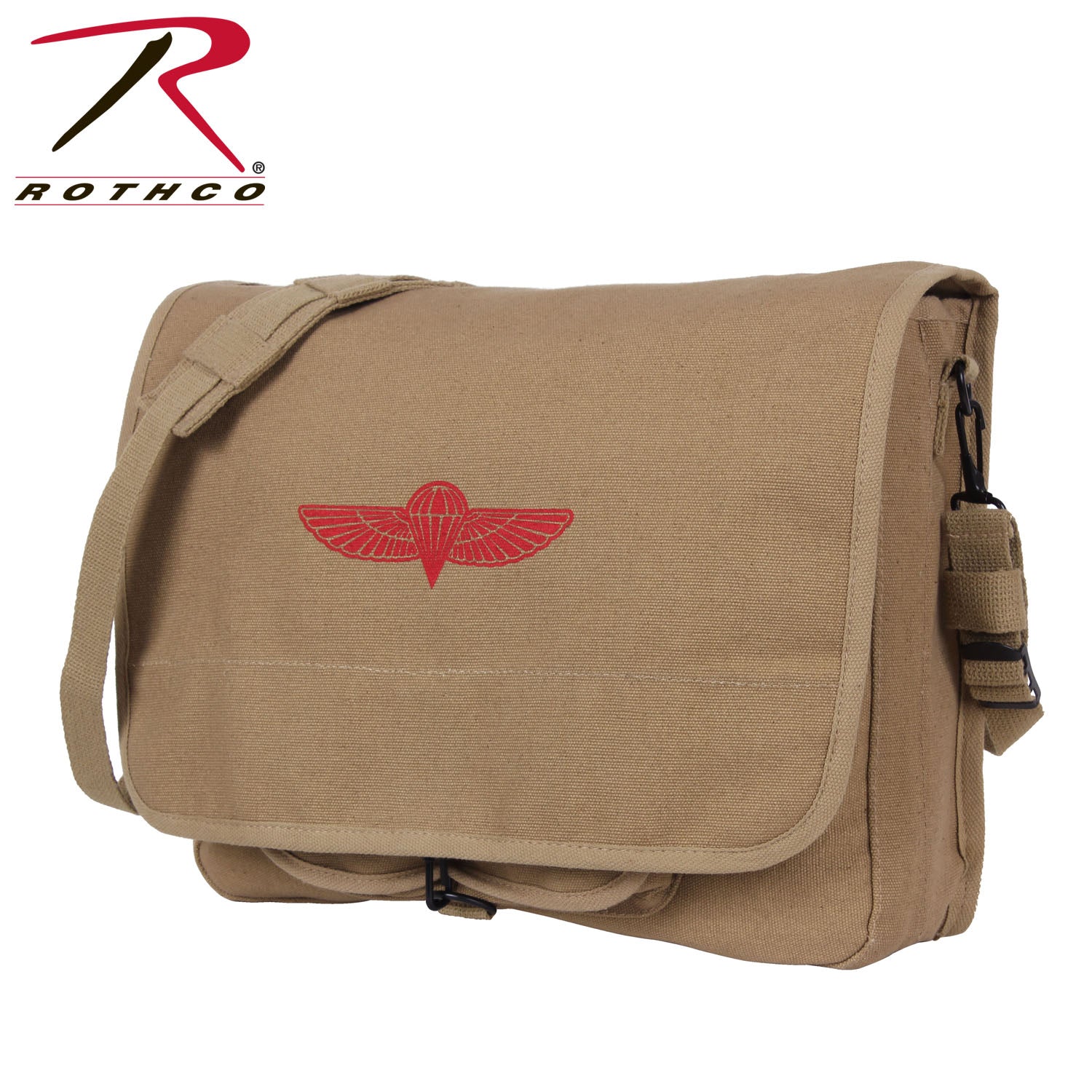 Rothco Canvas Israeli Paratrooper Bag - Tactical Choice Plus