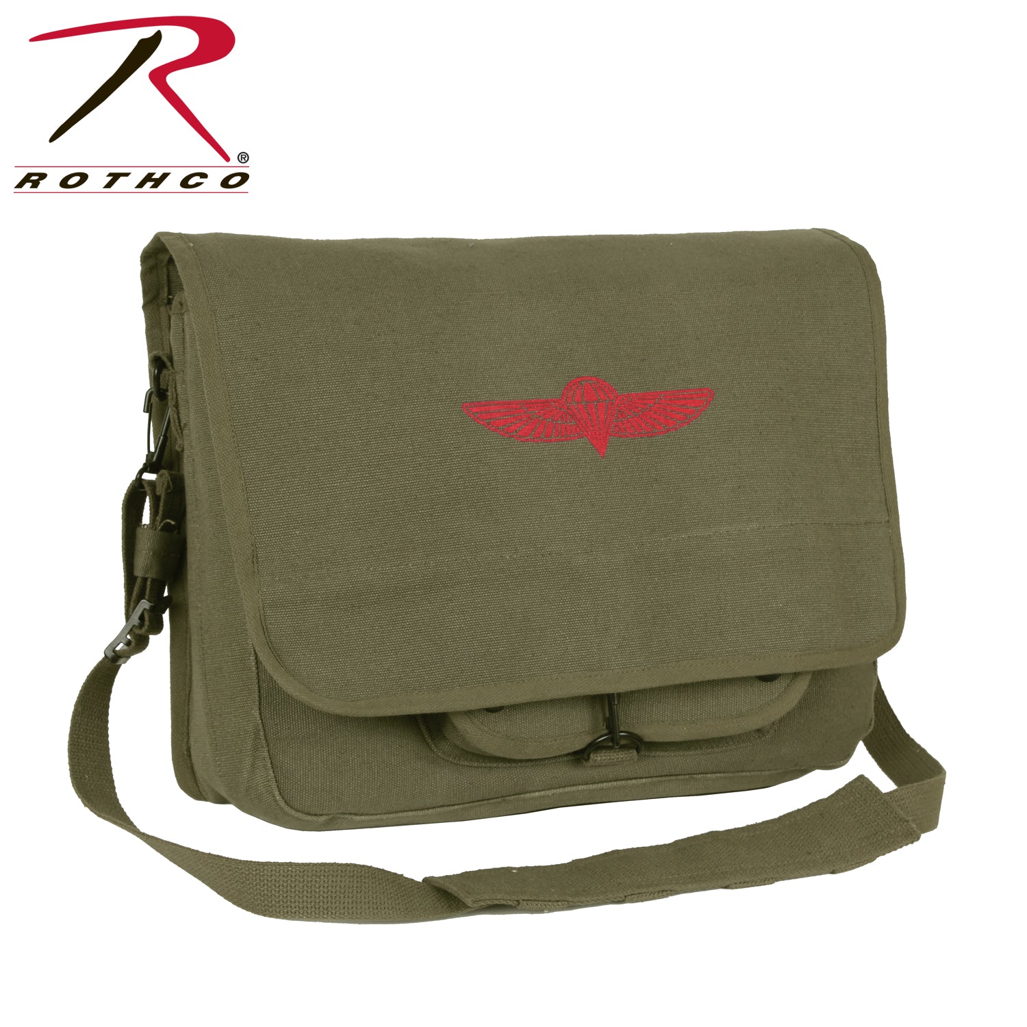 Rothco Canvas Israeli Paratrooper Bag - Tactical Choice Plus