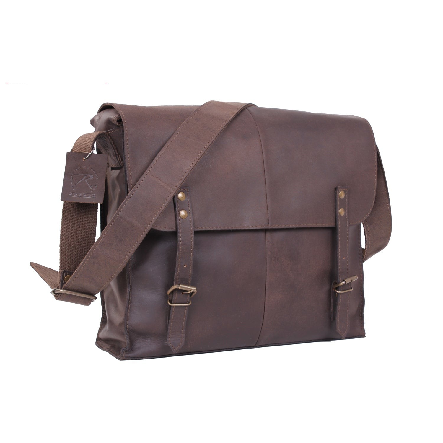 Brown Leather Medic Bag - Tactical Choice Plus