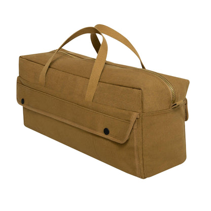 Canvas Jumbo Tool Bag With Brass Zipper - Tactical Choice Plus
