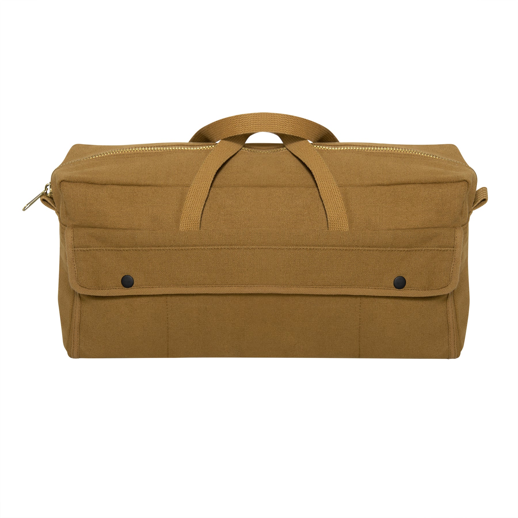 Canvas Jumbo Tool Bag With Brass Zipper - Tactical Choice Plus