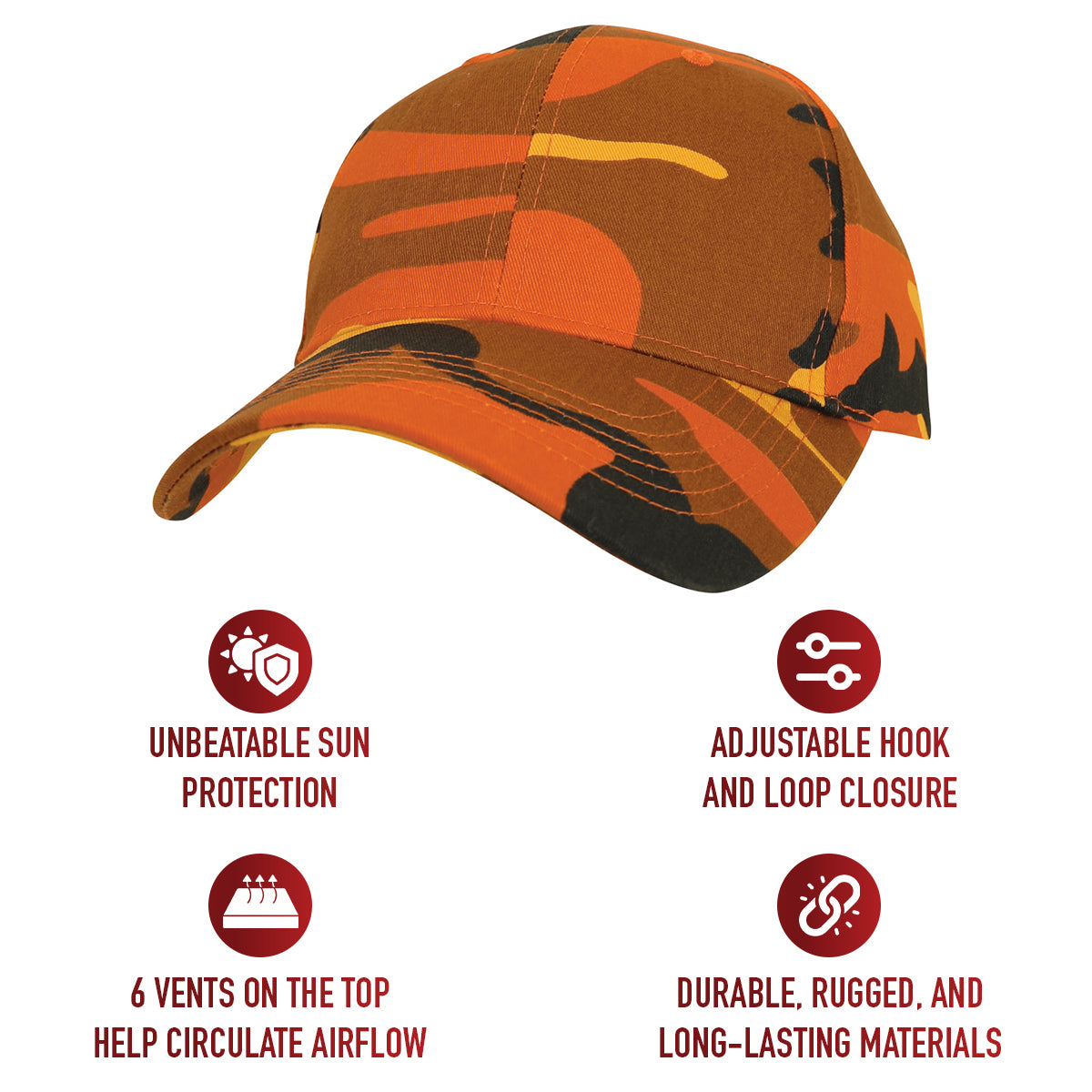 Camo Supreme Low Profile Cap