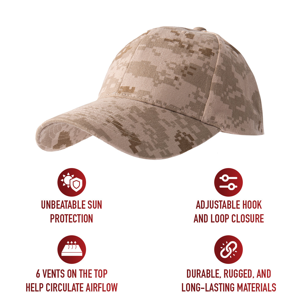 Camo Supreme Low Profile Cap