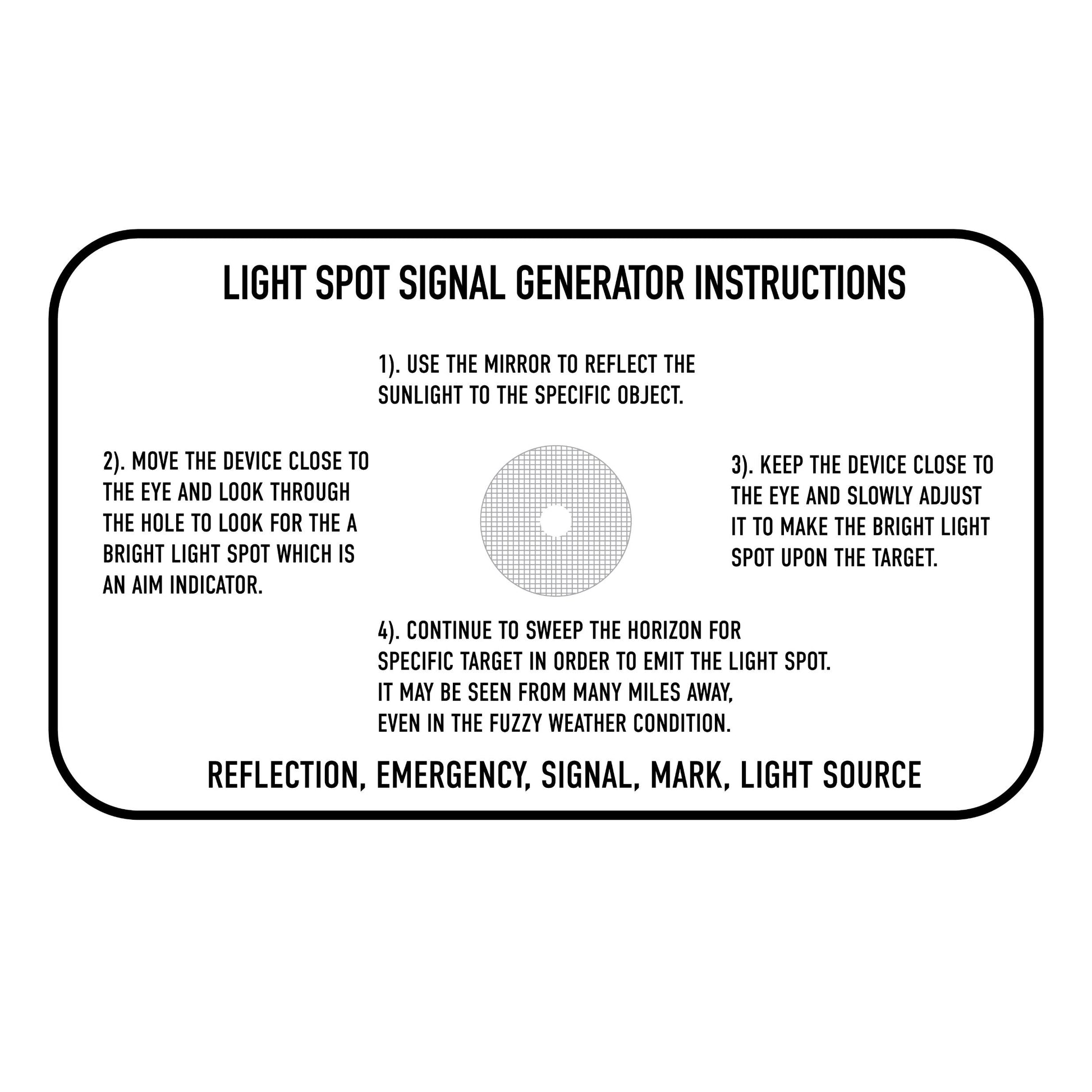 Signal Mirrors - Tactical Choice Plus