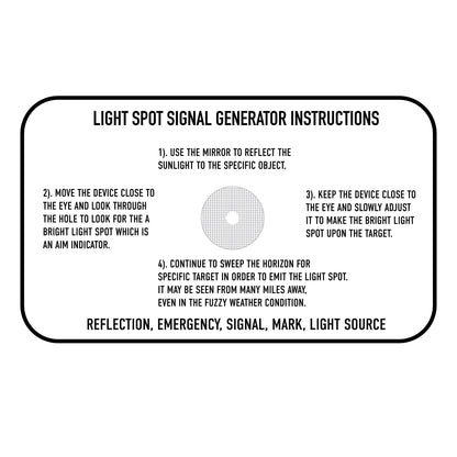 Signal Mirrors - Tactical Choice Plus