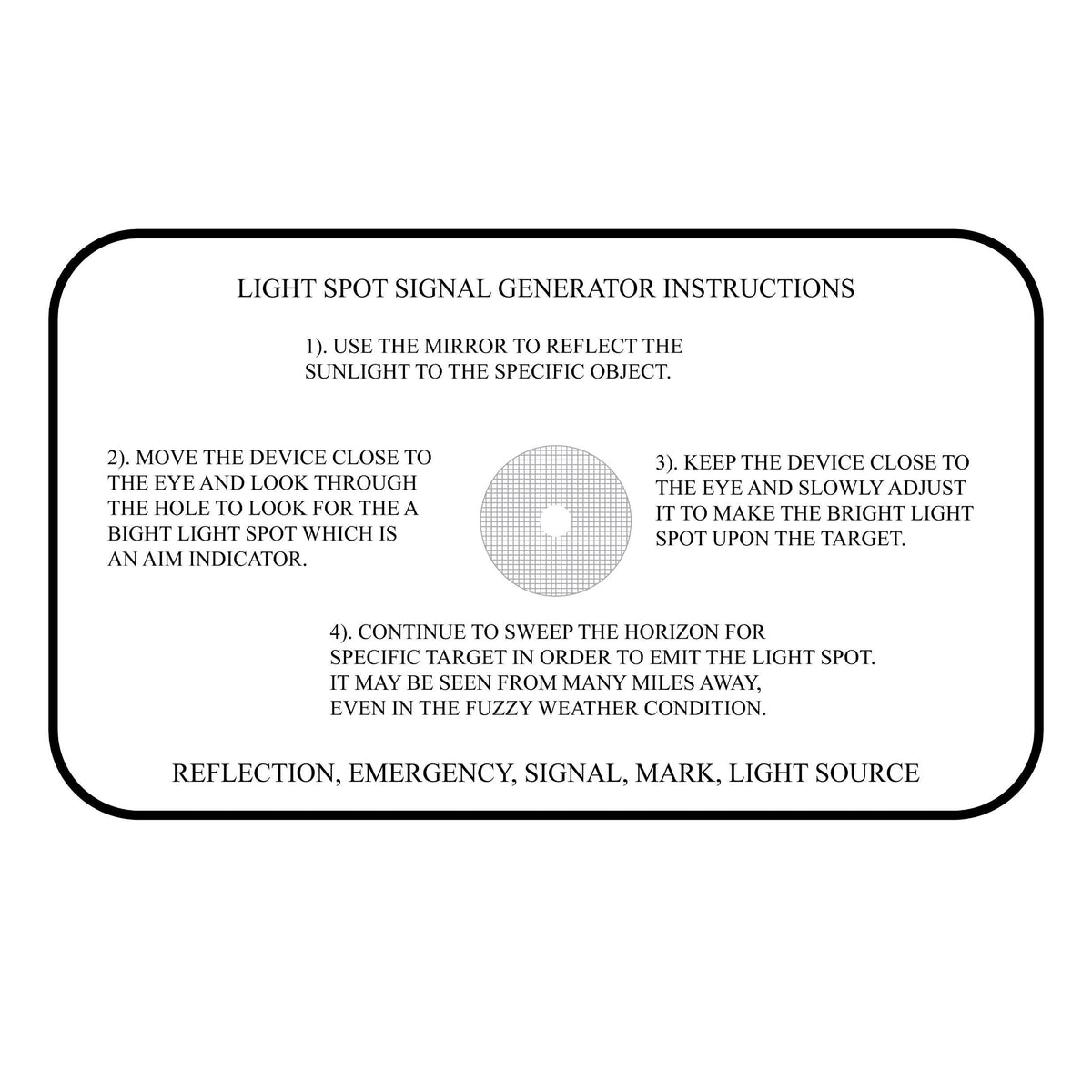 Signal Mirrors - Tactical Choice Plus