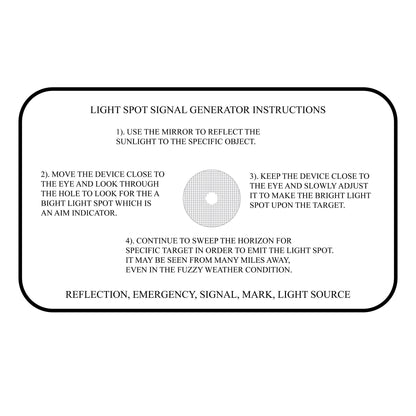 Signal Mirrors - Tactical Choice Plus