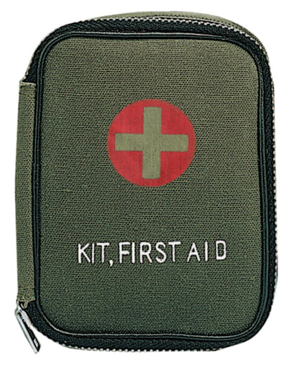 Rothco Military Zipper First Aid Kit Pouch - Tactical Choice Plus