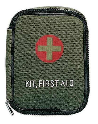 Rothco Military Zipper First Aid Kit Pouch - Tactical Choice Plus