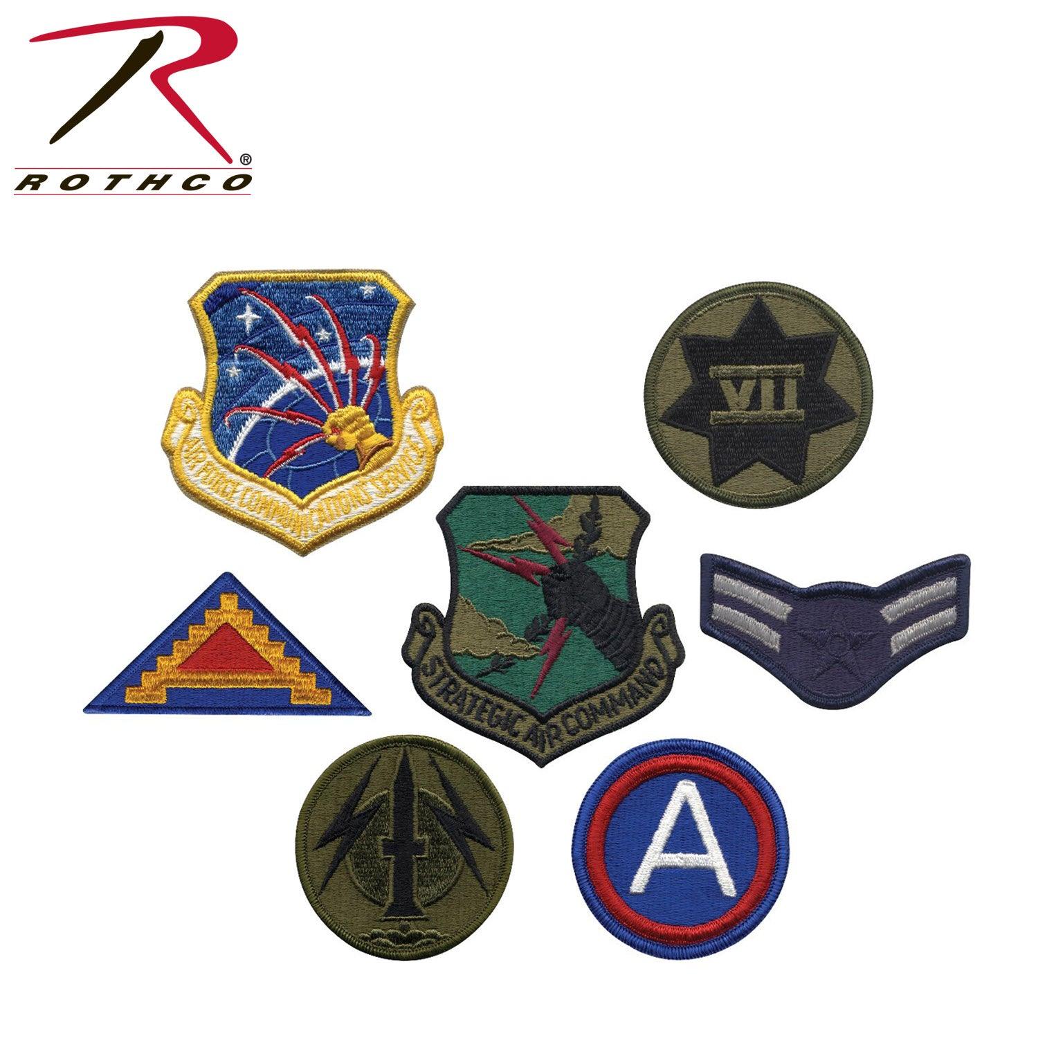 Rothco G.I. Military Assorted Military Patches - Tactical Choice Plus