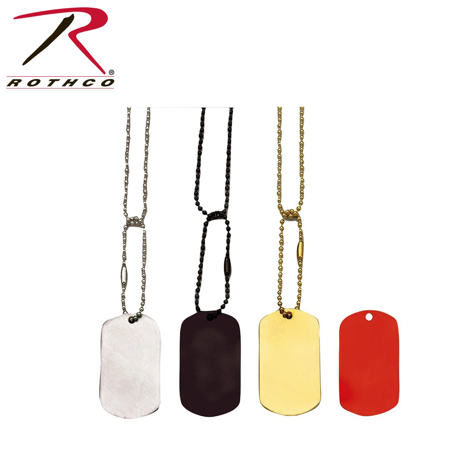 Rothco G.I. Type Dog Tag - Tactical Choice Plus