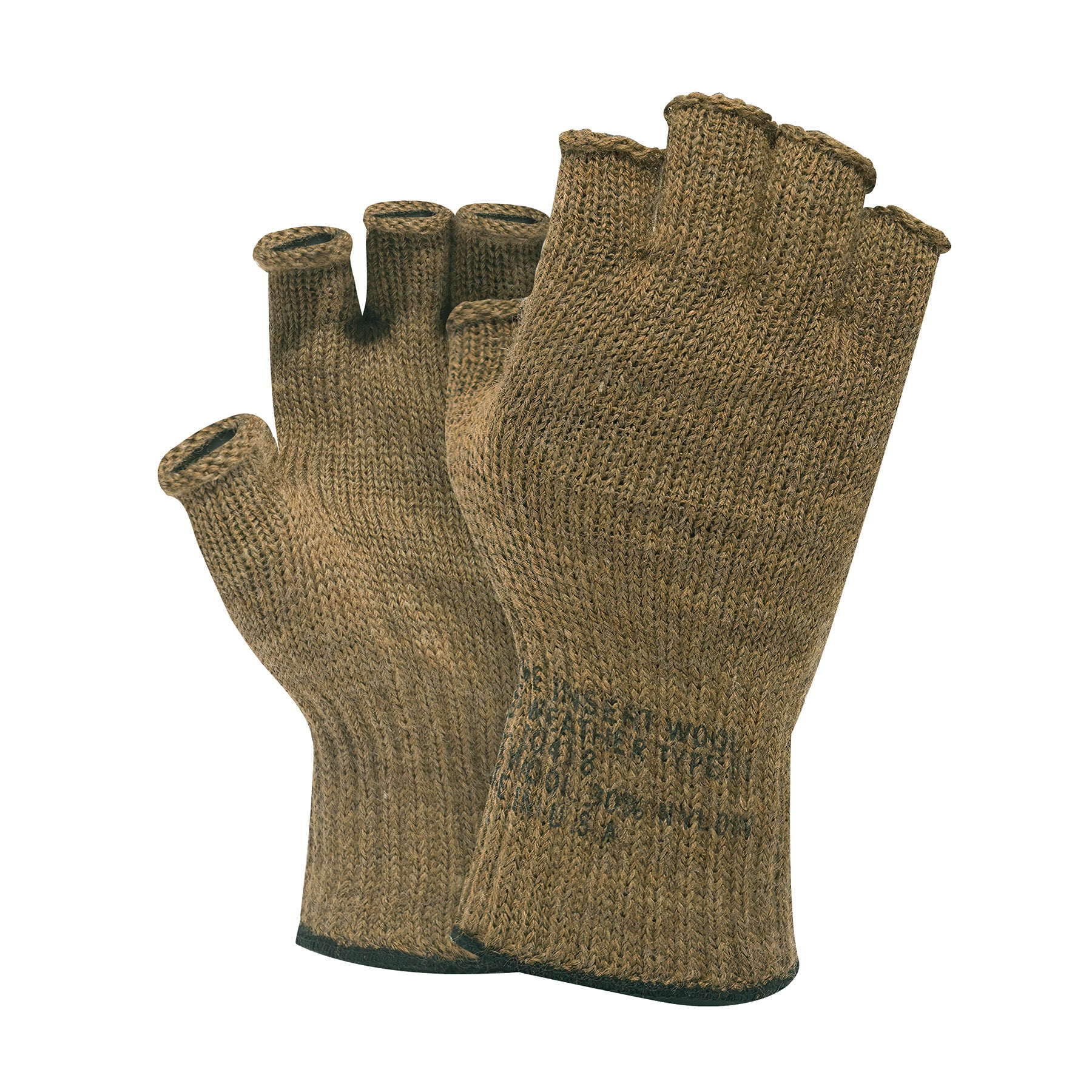 Rothco Fingerless Wool Gloves - Tactical Choice Plus