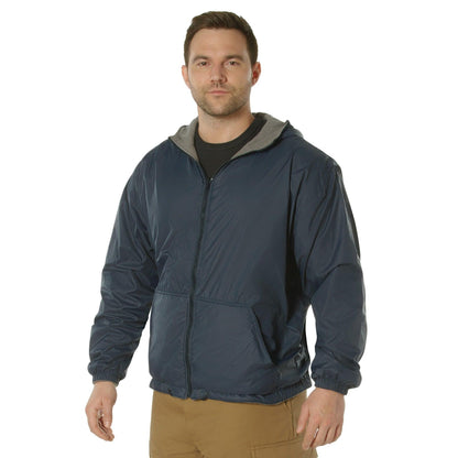 Reversible Lined Jacket With Hood - Tactical Choice Plus