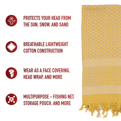 Shemagh Tactical Desert Keffiyeh Scarf