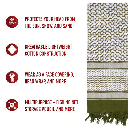 Shemagh Tactical Desert Keffiyeh Scarf