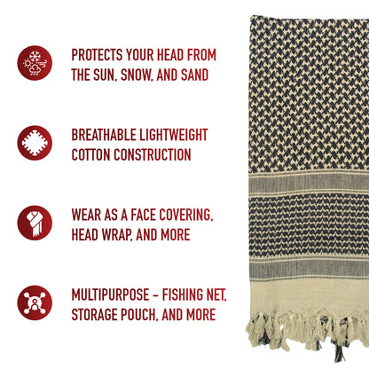 Shemagh Tactical Desert Keffiyeh Scarf
